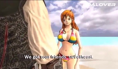 The way that Nico Robin pounds Cat Burglar Nami sweet pussy