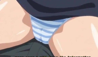 Sakura riding a huge rod on a mission