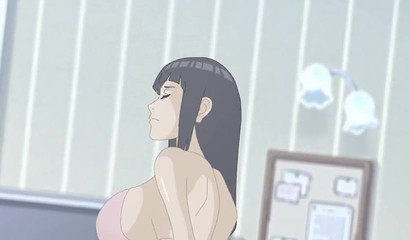 Sarada Uchiha grows chakra cock to bang busty Hinata