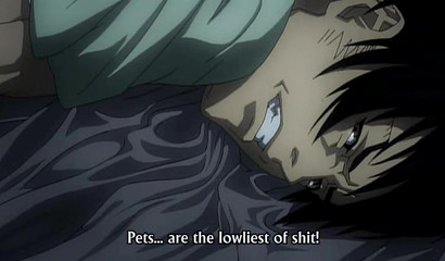 Hunky blond stud bangs his anime boyfriend