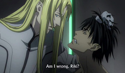 Hunky blond stud bangs his anime boyfriend