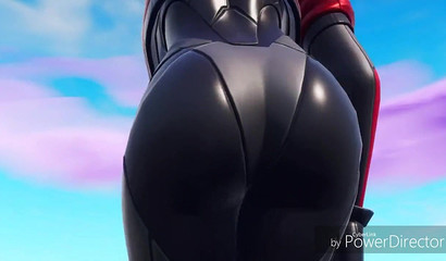 Lynx shows off he 3D juicy Fortnite ass