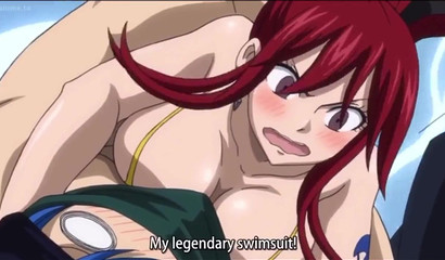 You won't last until the end watching Erza Scarlet orgasm