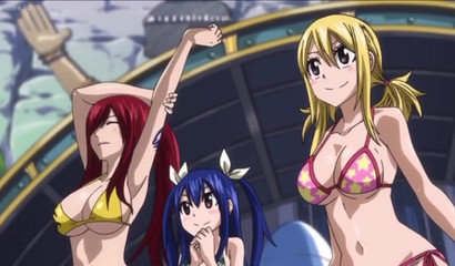 You won't last until the end watching Erza Scarlet orgasm