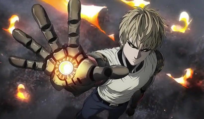 Busty blonde anime hottie banged during battle