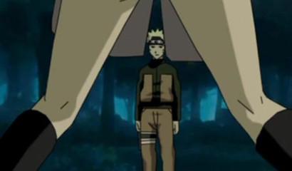 Horny pink-haired Sakura riding Naruto in the woods