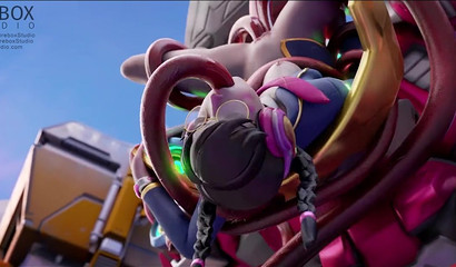 I can't take any more of your tentacles - 3D D.Va Porn