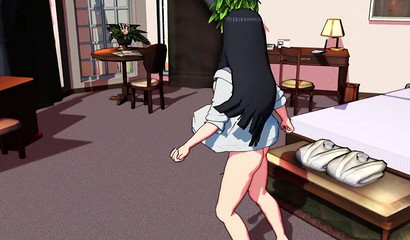 Hinata's 3D dance moves to make your boner grow