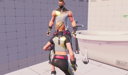 Handsome 3D Drift takes curvy Catalyst from behind