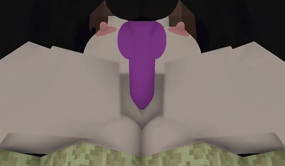Дракон Minecraft с могучим пенисом