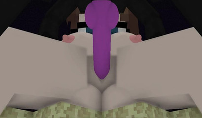 Дракон Minecraft с могучим пенисом