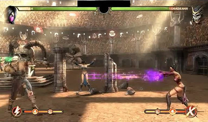 Mortal kombat 9 presenting a nude body of raunchy Mileena