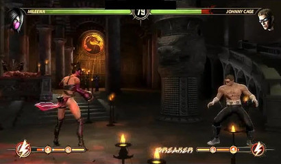 Mortal kombat 9 presenting a nude body of raunchy Mileena