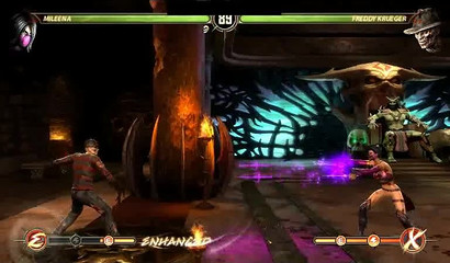 Mortal kombat 9 presenting a nude body of raunchy Mileena