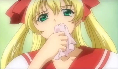 Exhibitionist Anime teen and her bouncy hooters