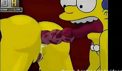 I Simpson e Futurama si uniscono per succhiare il cazzo