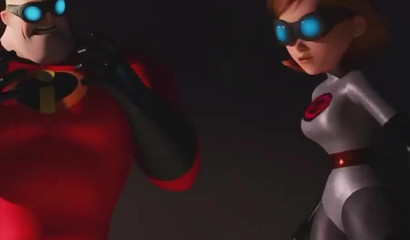 No one can stop staring at Elastigirl's incredible fat booty