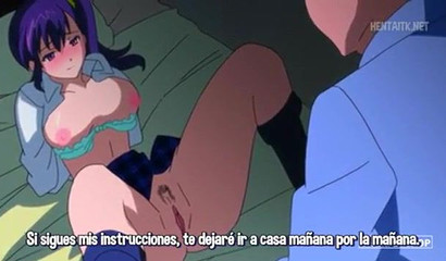 Stuffing in the naughty library Kowaremono Risa hentai