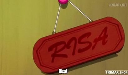 Stuffing in the naughty library Kowaremono Risa hentai