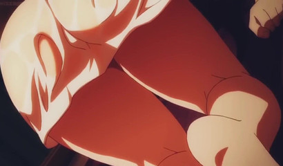 Akeno Himejima fighting for the attention of the dragon