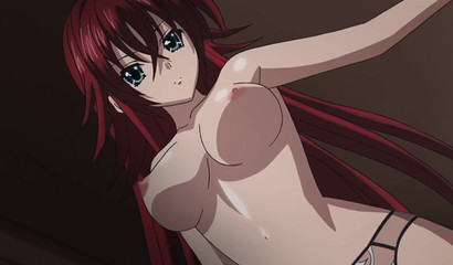 Dare you not to cum in the first few seconds of Rias Gremory stripping