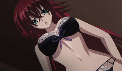 Dare you not to cum in the first few seconds of Rias Gremory stripping