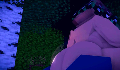 Minecraft Cerena loves the sound of balls slapping her