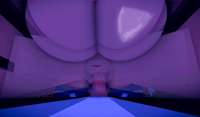 Minecraft Cerena loves the sound of balls slapping her