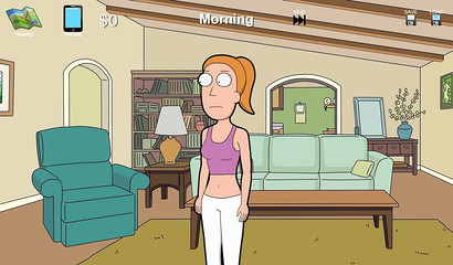 Rick and Morty are cooking up something really hot