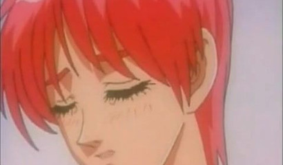 The sticky cunts of Yuri hentai sluts with a messy ending