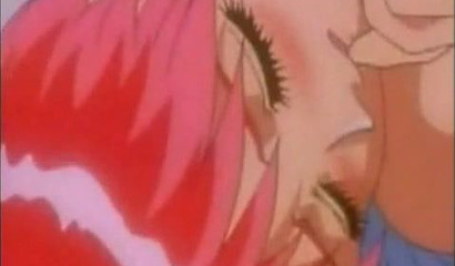 The sticky cunts of Yuri hentai sluts with a messy ending