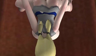 Tsunade and Hinata Hyuga fight the tentacles hentai cartoon