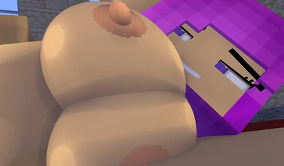 Witnessing Minecraft Jenny transformation into a lustful hoe