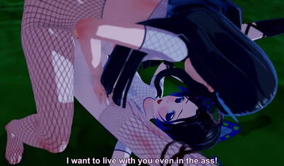 Demon Slayer futanari collision Kanae vs Shinobu