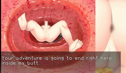 Your end is in my tight ass - Vore Anime Porn
