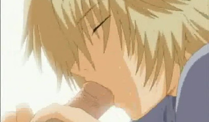 He makes a moaning mess out of his anime boyfriend