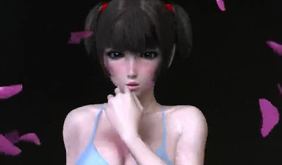 Only a monster could make this 3D chick cum so hard