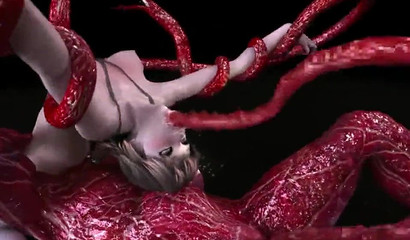 Only a monster could make this 3D chick cum so hard