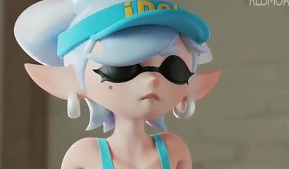 Bootylicious 3D Inkling Girl using her big ass