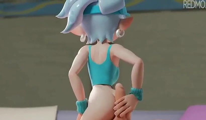 Bootylicious 3D Inkling Girl using her big ass