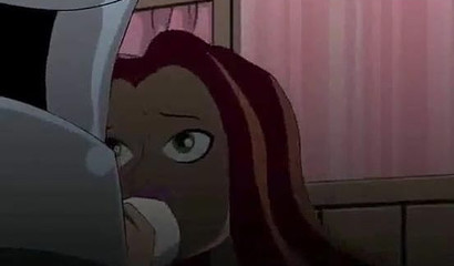 Robot cock makes all the cartoon girls squirt