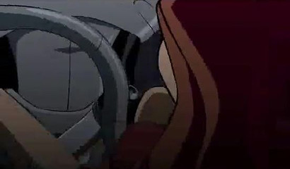 Robot cock makes all the cartoon girls squirt