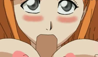 Delicious anime redhead pounded in missionary