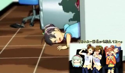 3D genderbender takes anime chick to orgasm