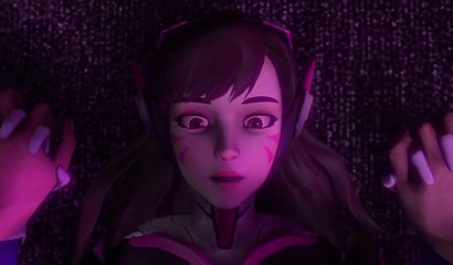 Horny 3D Overwatch hottie D.Va drilled in missionary