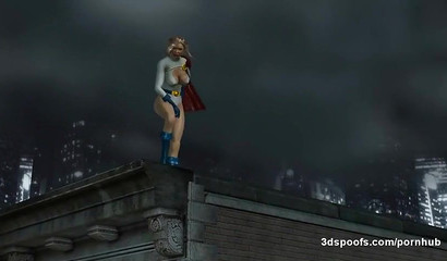 Alien spider leaves his sperm in horny 3D chick