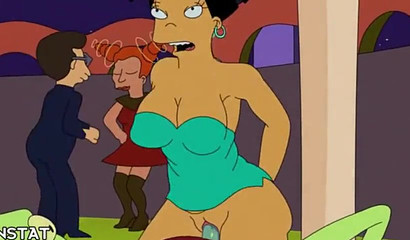 Party brings Futurama girls hard orgasms