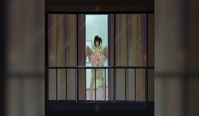 Shy blonde anime hottie bangs her horny boss