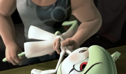 3D Pokemon chick needs to train her cunt