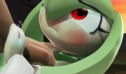 3D Pokemon chick needs to train her cunt